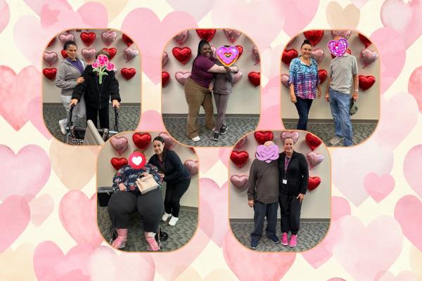 Home Instead Celebrates Valentine's Day with Caregivers and Clients in Goodyear, AZ